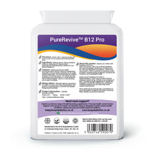 Load image into Gallery viewer, PureRevive Vitamin B12 Methylcobalamin 1000mcg 120 Capsules Natural Form Ultra Strength